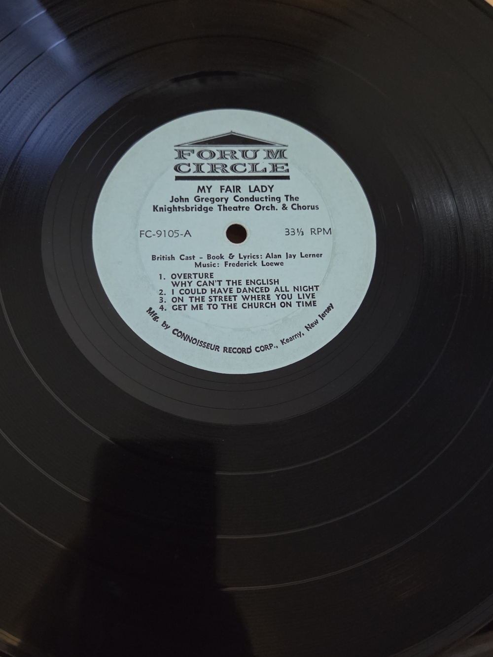 Vintage Record: My Fair Lady Vinyl LP Vintage Musical Soundtrack - Picture 4 of 4